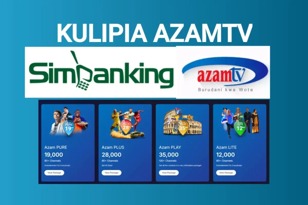 Jinsi ya Kulipia Azam TV kwa Kutumia CRDB SimBanking