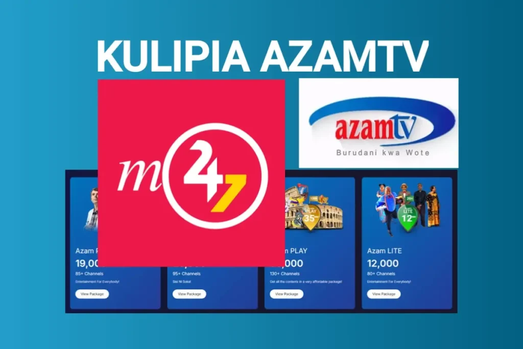Jinsi ya Kulipia AzamTV kwa Kutumia DTB m247 App