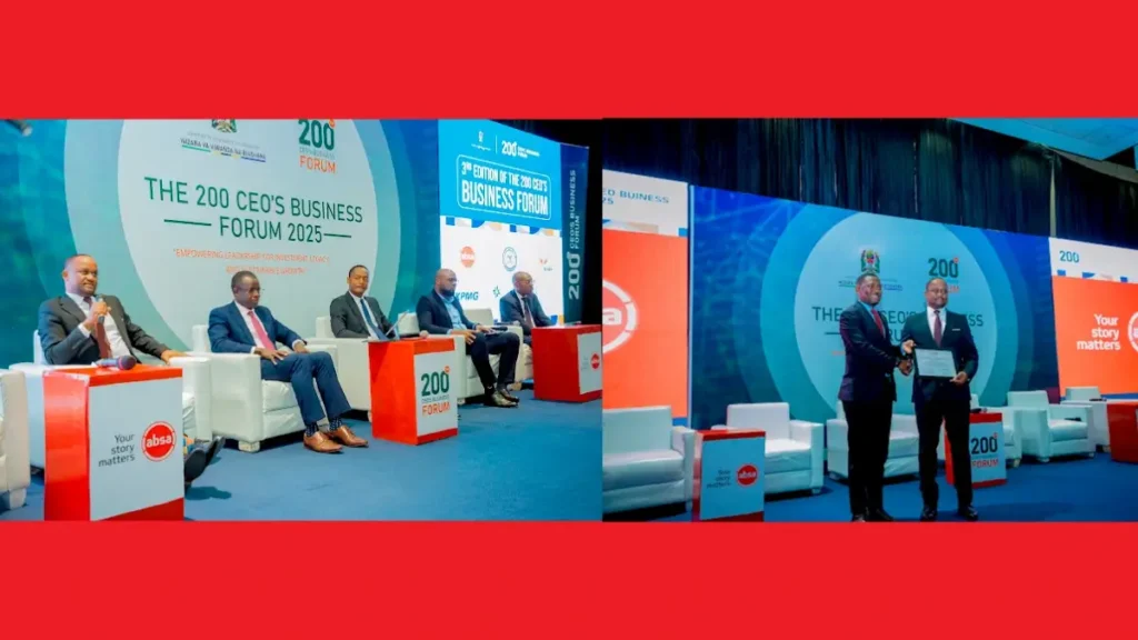 ABSA BANK TANZANIA POWERS THE 200 CEO'S BUSINESS FORUM 2025 AS DIAMOND SPONSOR
