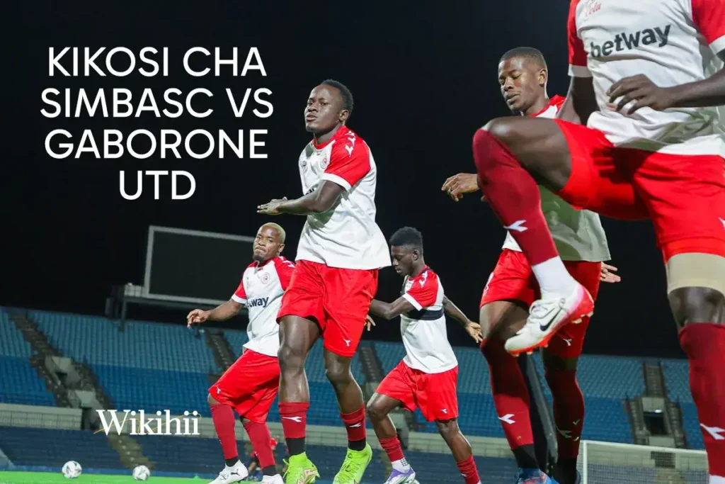 Kikosi cha SimbaSC vs Gaborone UTD Leo 20/09/2025