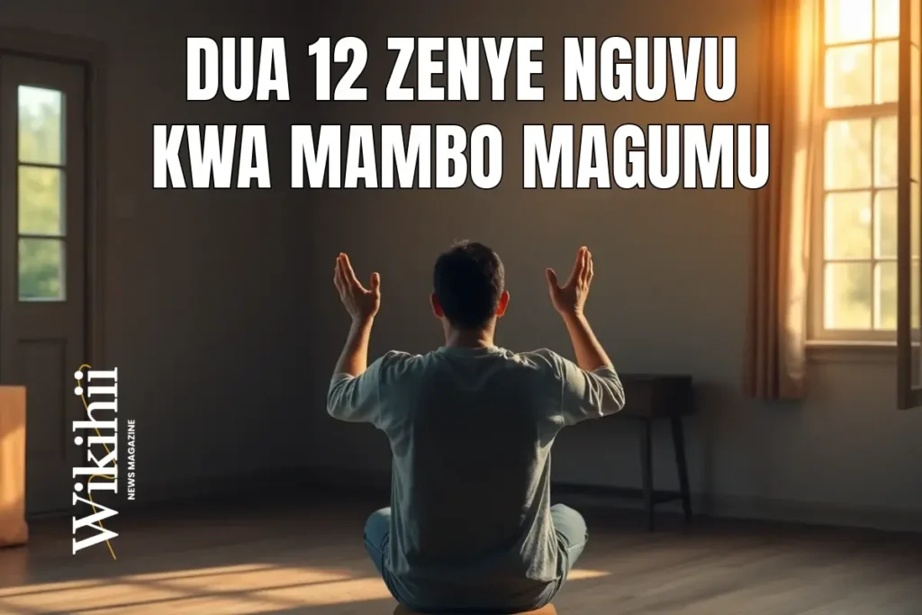 Dua 12 Zenye Nguvu kwa Mambo Magumu ya Maisha