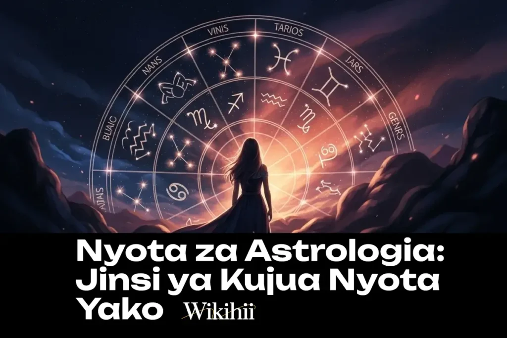 Nyota za Astrologia Jinsi ya Kujua Nyota Yako