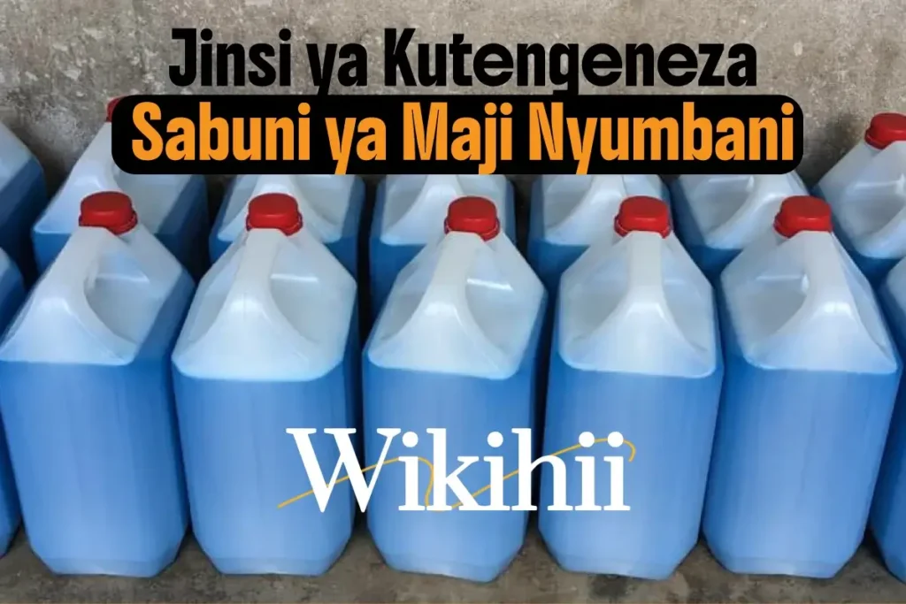 Jinsi ya Kutengeneza Sabuni ya Maji Nyumbani (Hatua kwa Hatua) 1 Jinsi ya Kutengeneza Sabuni ya Maji Nyumbani (Hatua kwa Hatua)