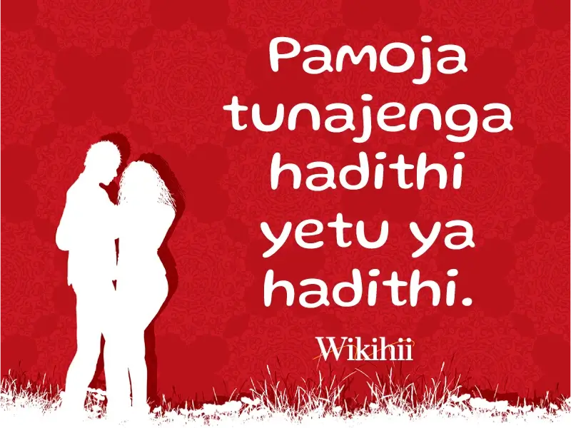 Ujumbe wa kimahaba wa kina: upendo wa kweli wenye tafakari