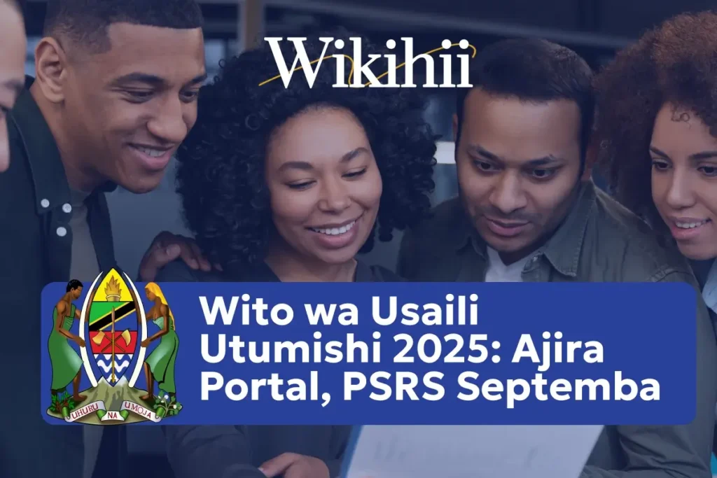 Wito wa Usaili Utumishi 2025