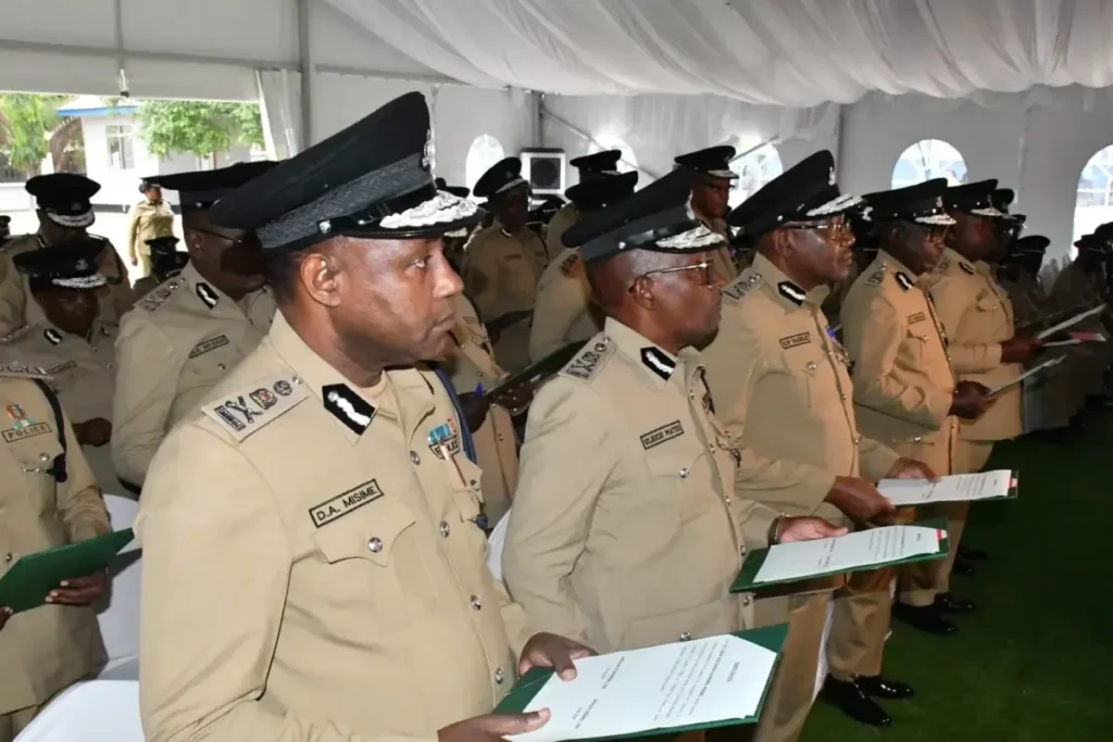Muundo wa Vyeo vya Jeshi la Polisi Tanzania