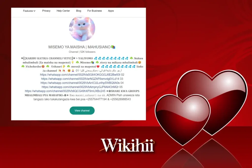 MISEMO YA MAISHA | MAHUSIANO